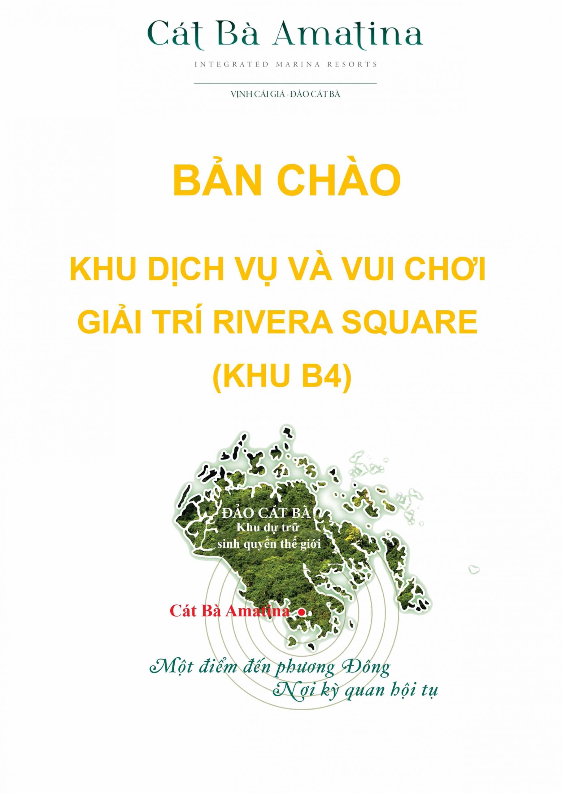 Bản chào Khu vui chơi giải trí