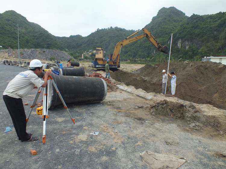 Tiến độ thi công tính đến cuối tháng 04 năm 2012