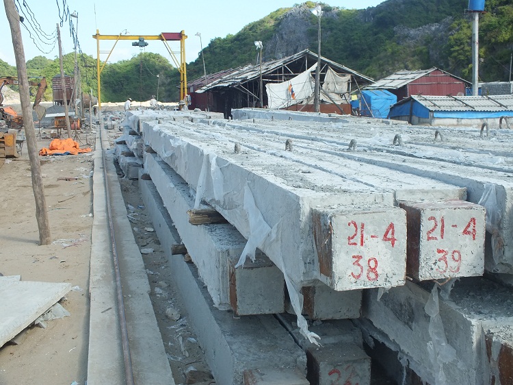 Tiến độ thi công tính đến cuối tháng 06 năm 2012