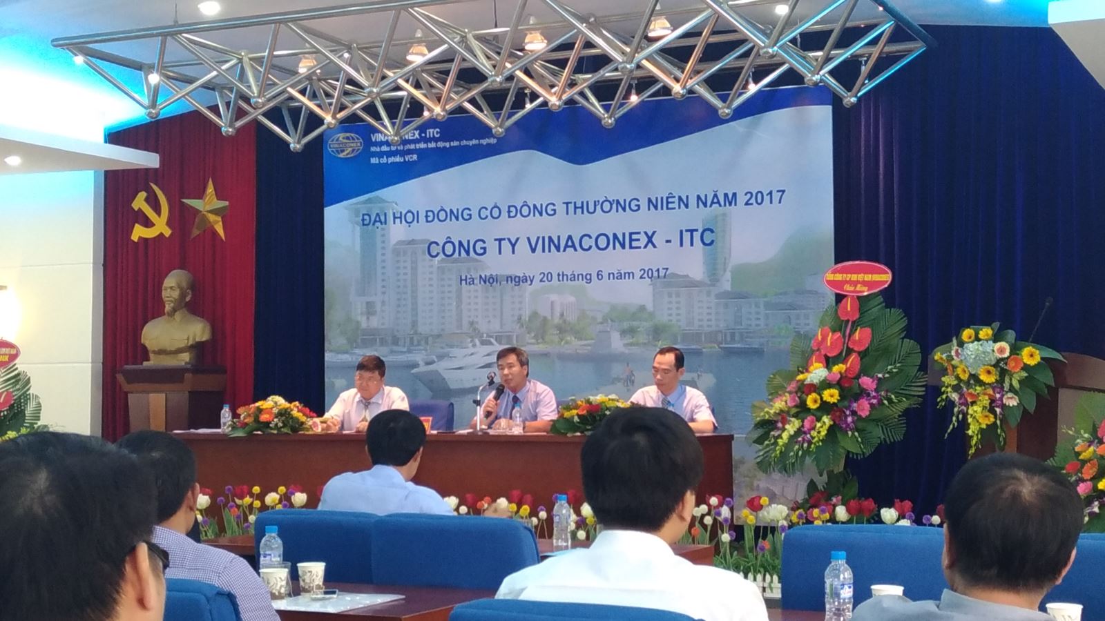 VINACONEX- ITC tổ chức thành công Đại hội đồng cổ đông thường niên năm 2017