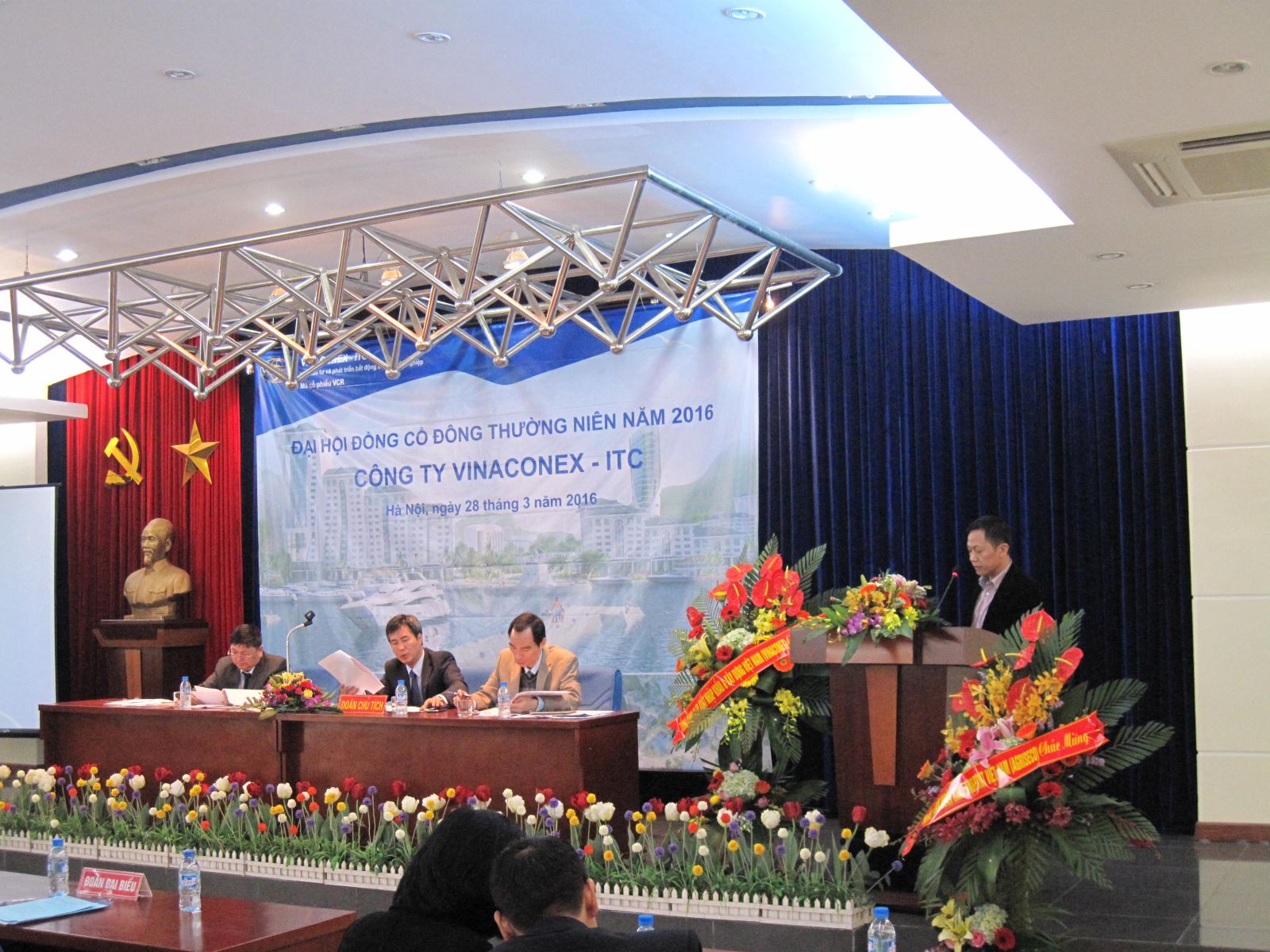 VINACONEX- ITC tổ chức thành công Đại hội đồng cổ đông thường niên năm 2016