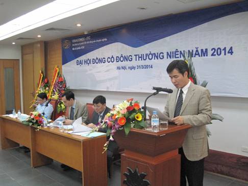 VINACONEX- ITC tổ chức thành công Đại hội đồng cổ đông thường niên năm 2014
