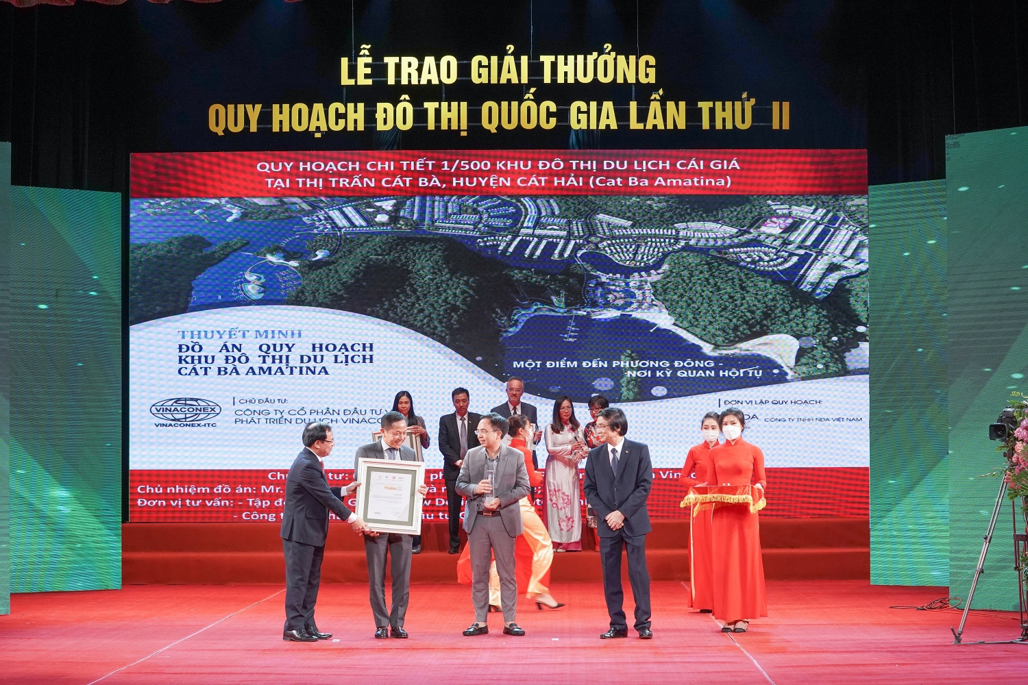 Cát Bà – Amatina giành giải thưởng đặc biệt về Quy hoạch đô thị Quốc gia